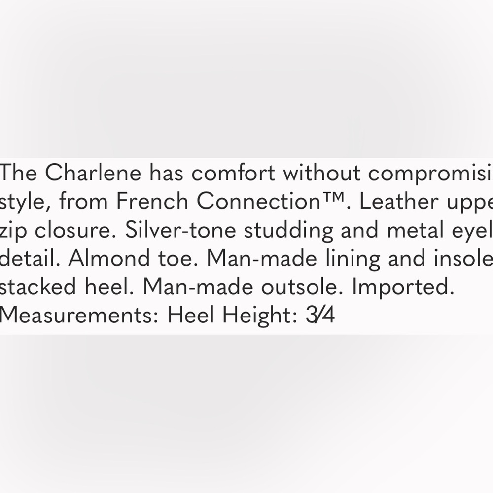 French Connection The Charlene NWT, Ankle boots, Suede,studding/metal ey… - Picture 11 of 11